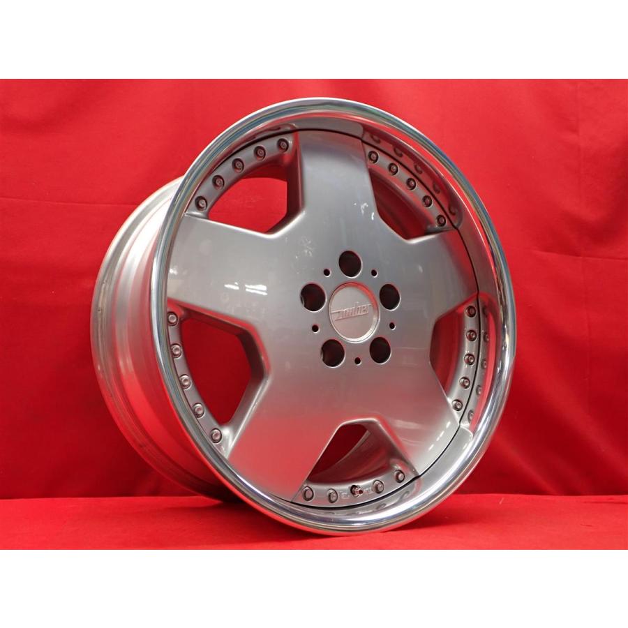 ZAUBER ザウバー ディッシュII 3P 中古ホイール 4本 8/9J 18インチ 