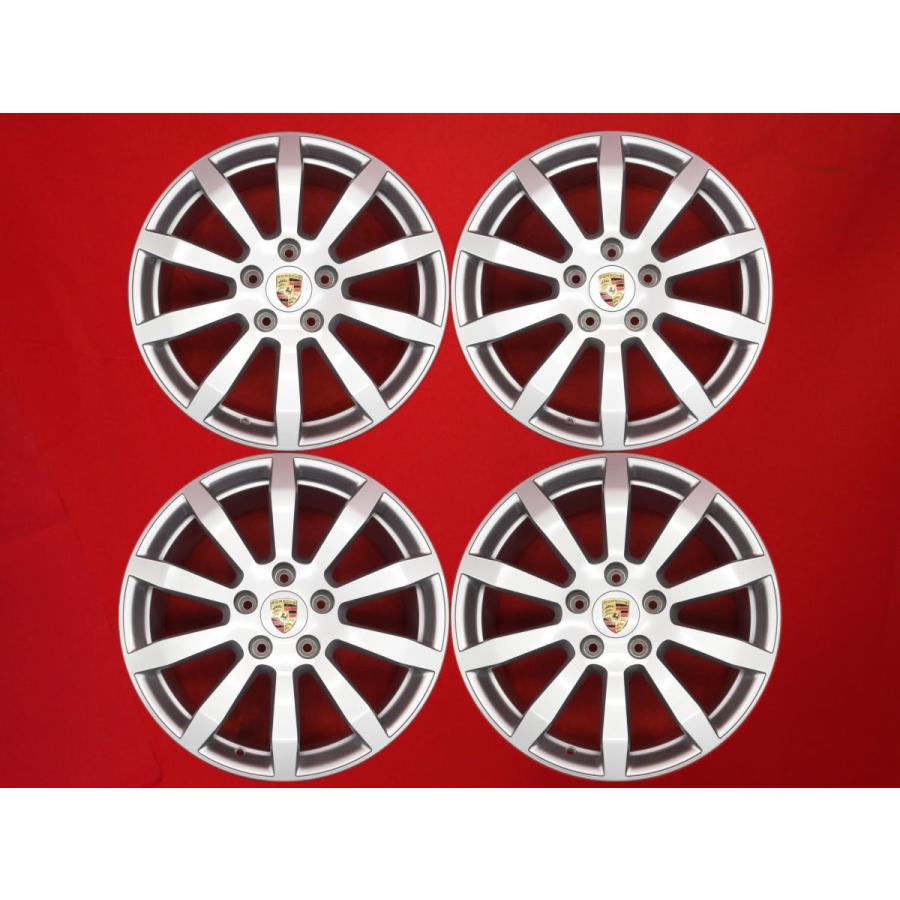 PORSCHE ポルシェ カイエンS 純正 中古ホイール 4本 8.5/9.5J 19インチ