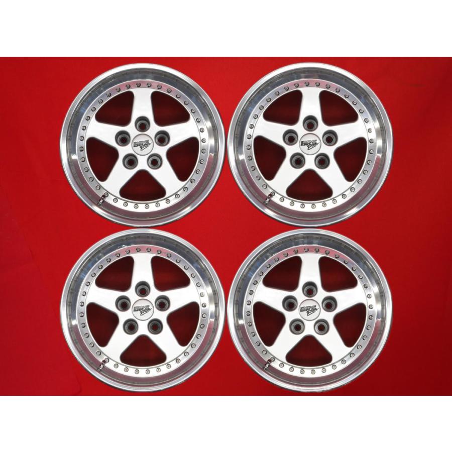 絶版 希少 WOODBELL BRS POISON ポイズン 中古ホイール 4本 8J 16
