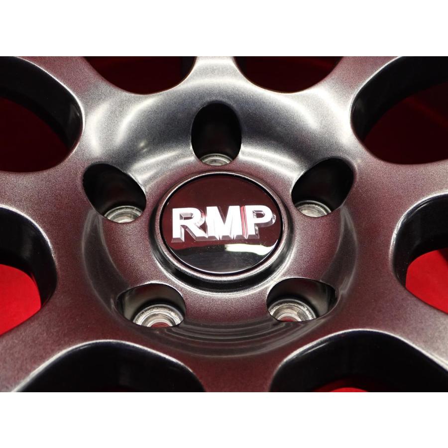 MID RMP 028F 中古ホイール 4本 8J 19インチ PCD114.3 5穴 +42 ハブ73
