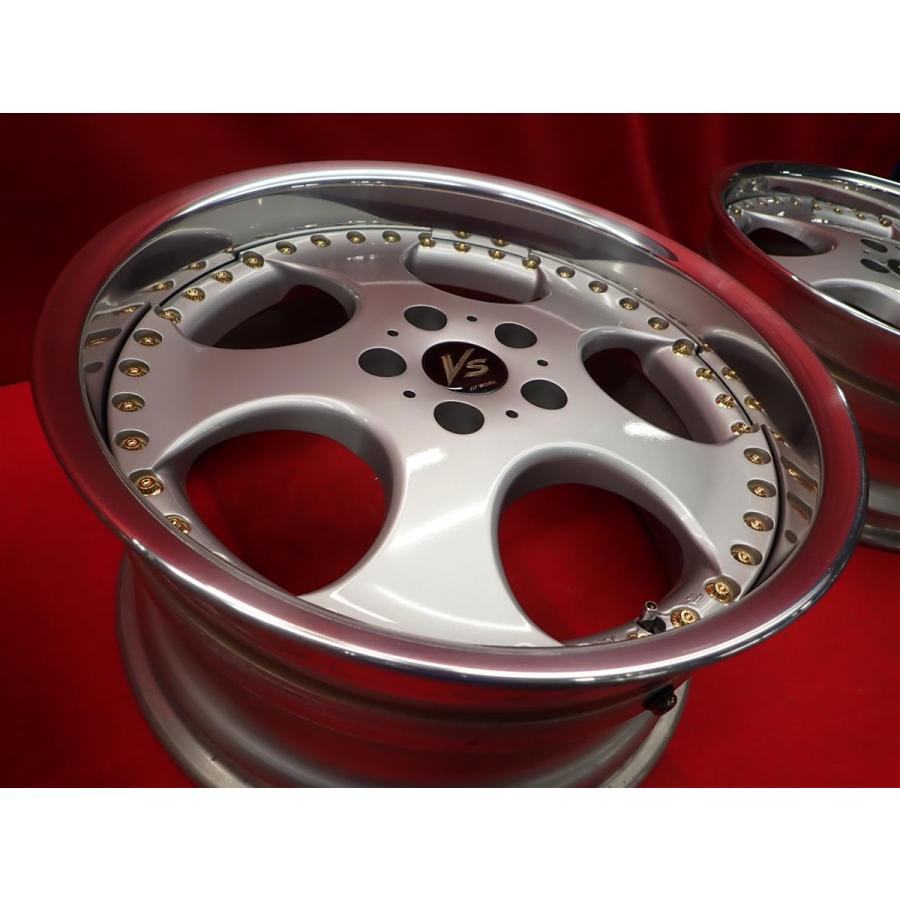 WORK ワーク VS SD 中古ホイール 4本 8/9J 18インチ PCD114.3 5 WORK ワーク VS SD 中古ホイール 4本 8/9J 18インチ PCD114.3 5