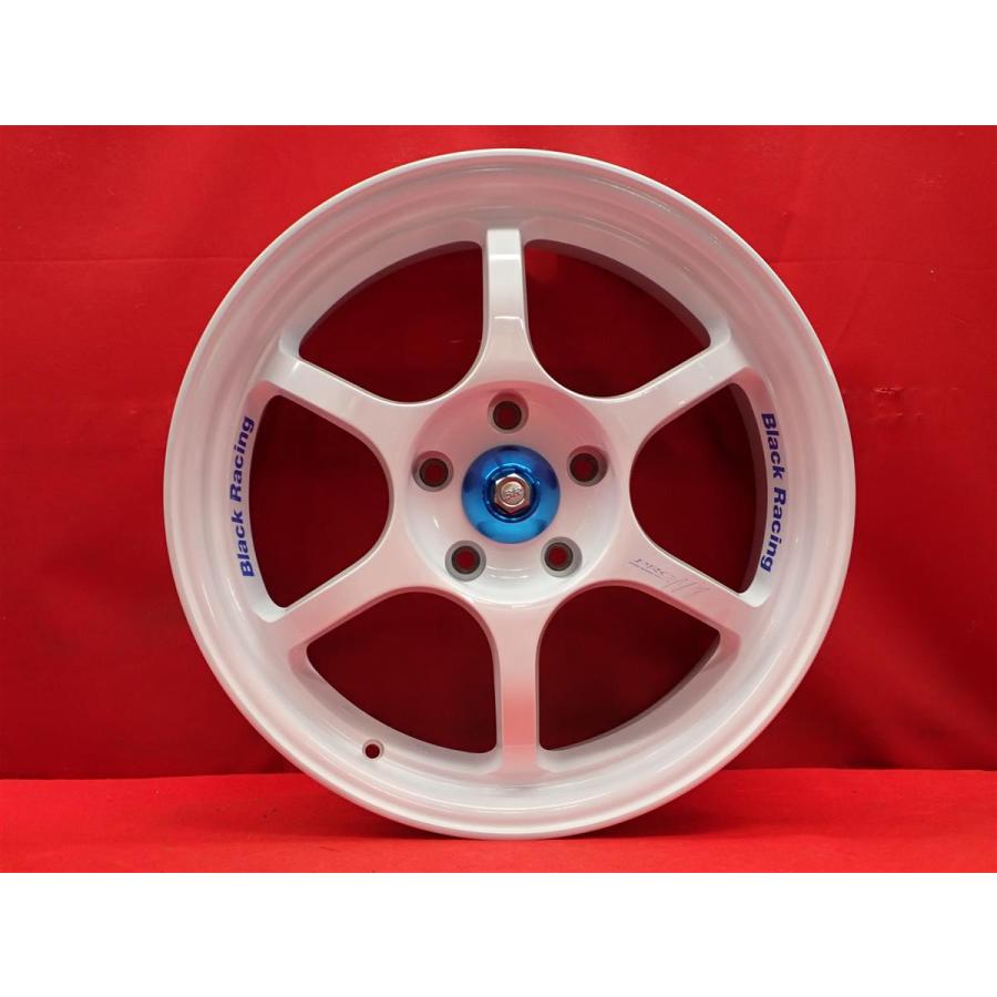Black Racing PRO N1+R 4本セットフロント8J リア9J ブラックレーシング PRO-N1 中古ホイール 4本 7J 17インチ PCD114.3 5