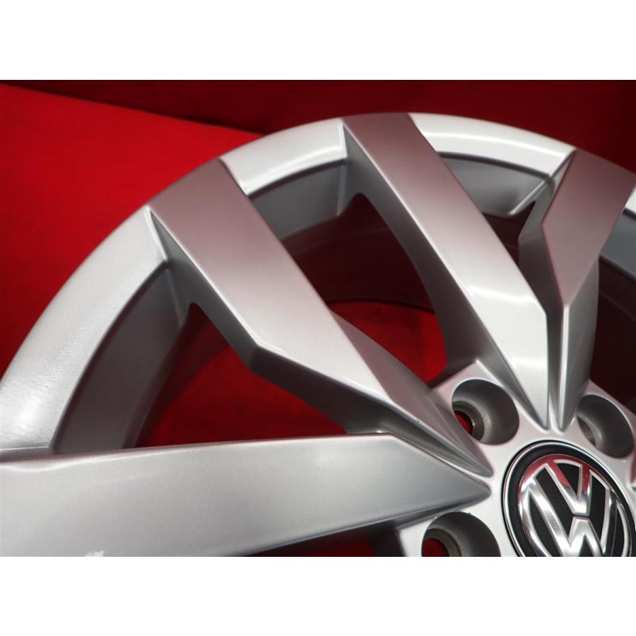 VOLKSWAGEN ゴルフ VII 正 中古ホイール 4本 7J 17インチ PCD112 5穴 +