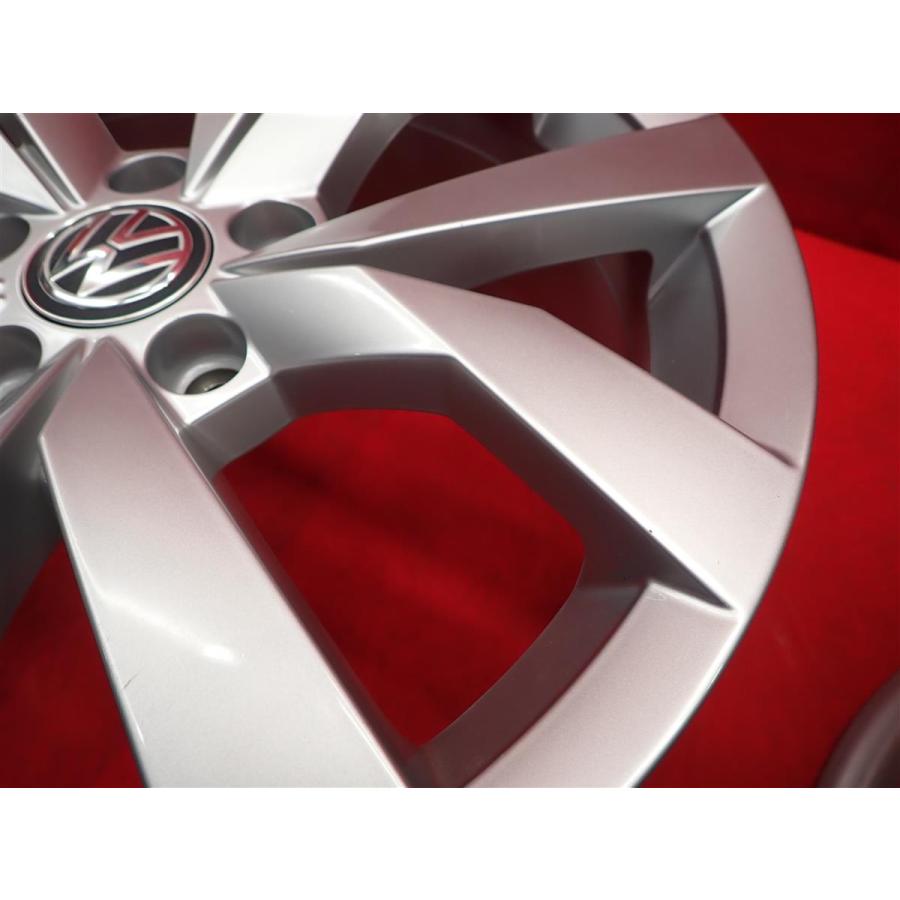 VOLKSWAGEN ゴルフ VII 正 中古ホイール 4本 7J 17インチ PCD112 5穴 +