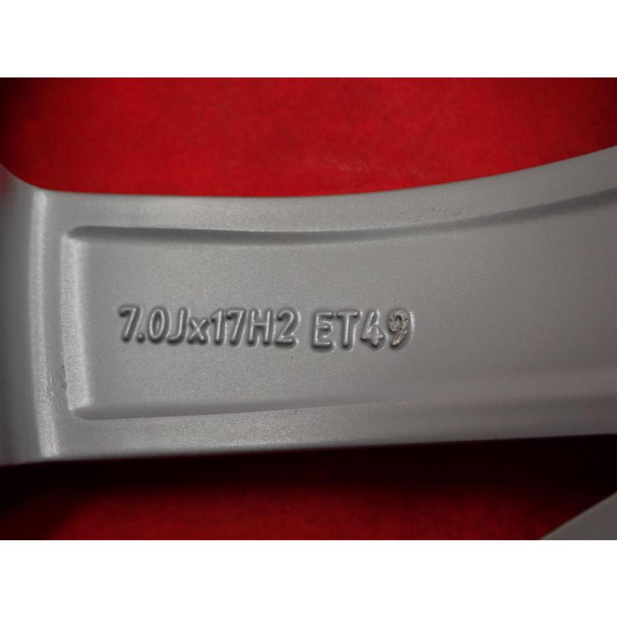 VOLKSWAGEN ゴルフ VII 正 中古ホイール 4本 7J 17インチ PCD112 5穴 +