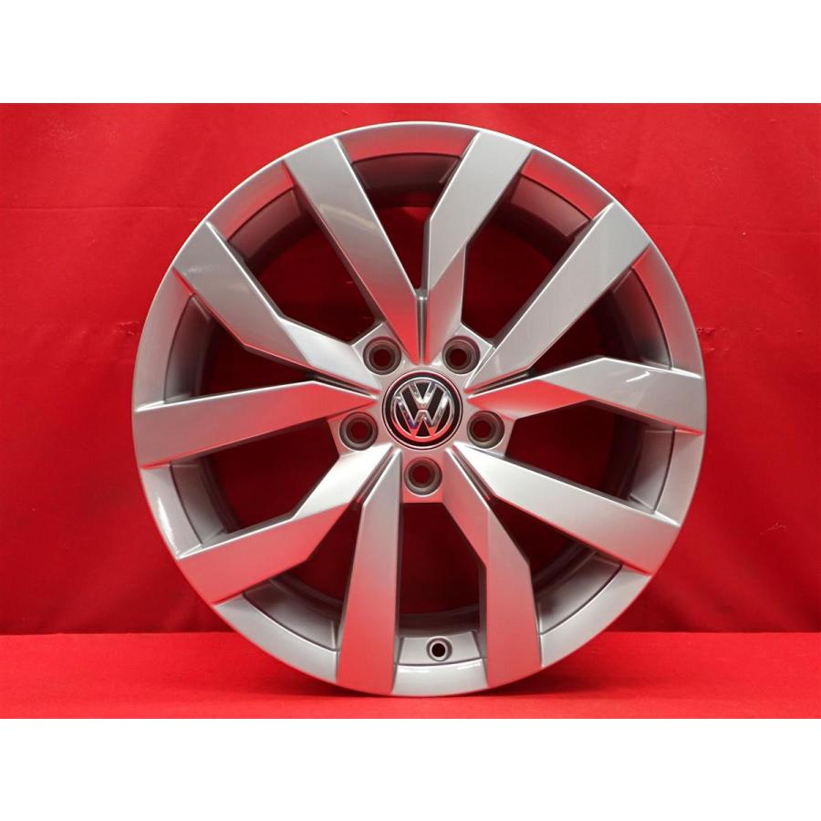 VOLKSWAGEN ゴルフ VII 正 中古ホイール 4本 7J 17インチ PCD112 5穴 +