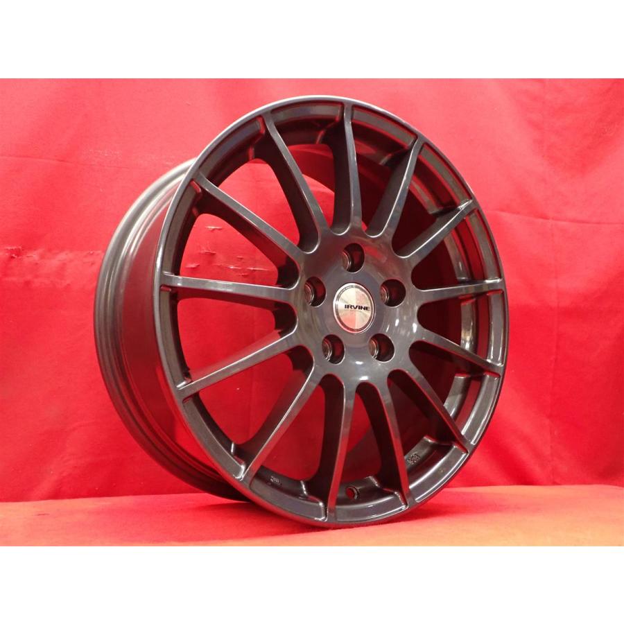 IRVINE アーヴィン F01 中古ホイール 4本 7J 17インチ PCD112 5穴 +52 