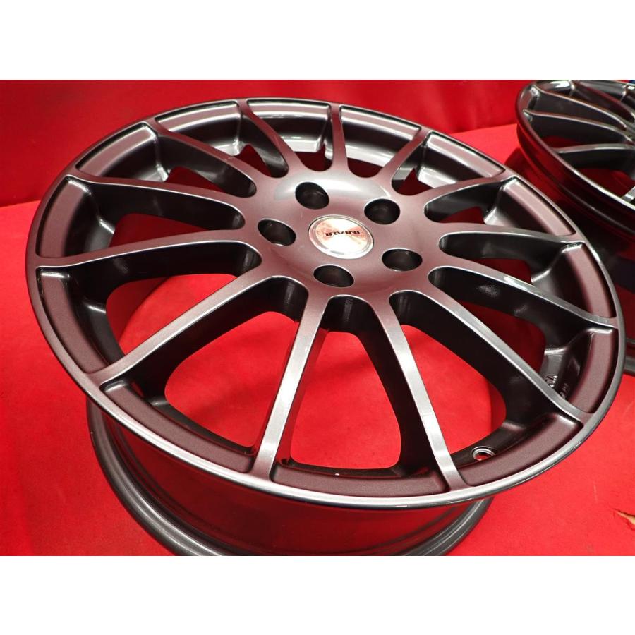 IRVINE アーヴィン F01 中古ホイール 4本 7J 17インチ PCD112 5穴 +52 