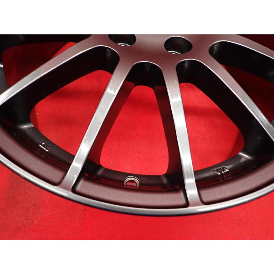 IRVINE アーヴィン F01 中古ホイール 4本 7J 17インチ PCD112 5穴 +52 