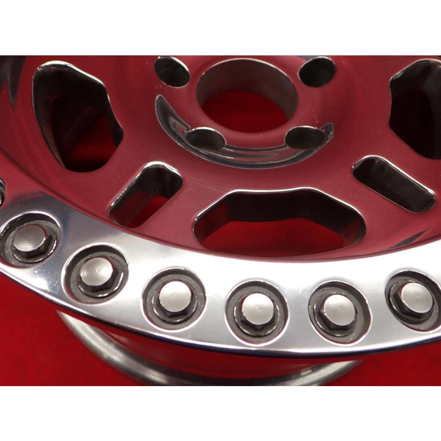 PRO COMP プロコンプ 5029 フルバフポリッシュ 中古ホイール 4本 8J 16