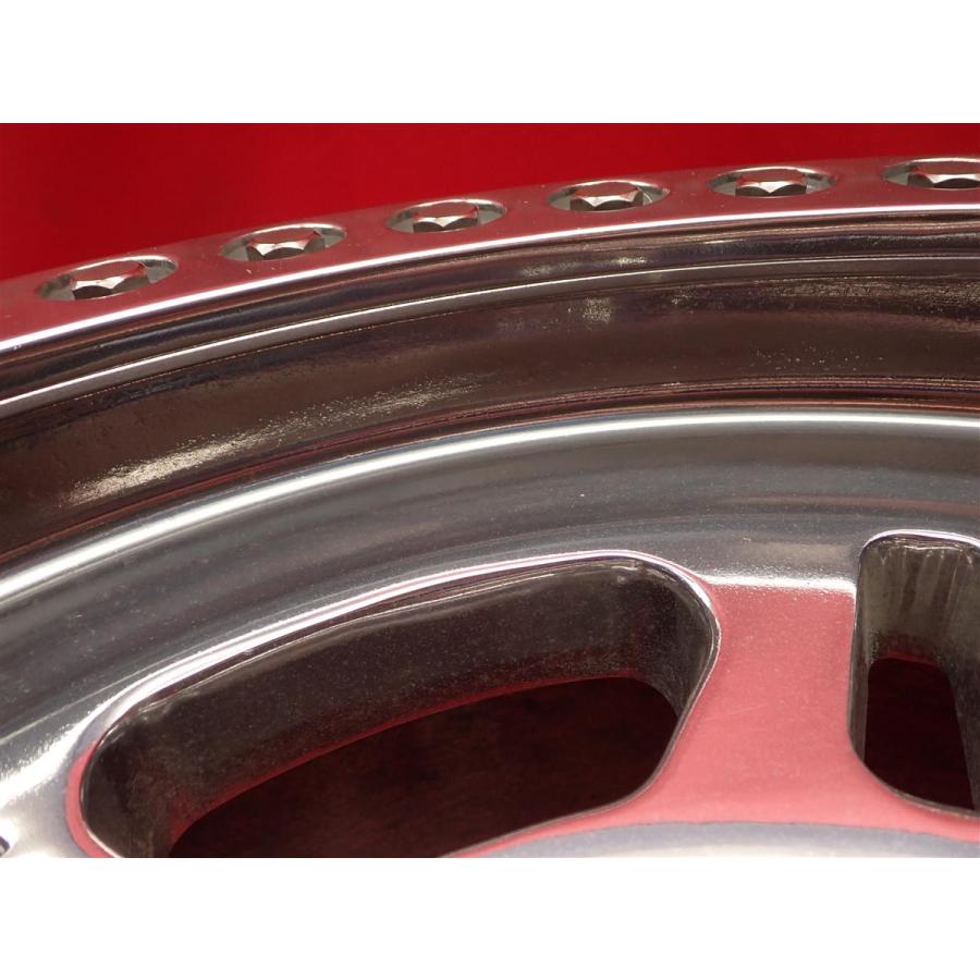 PRO COMP プロコンプ 5029 フルバフポリッシュ 中古ホイール 4本 8J 16