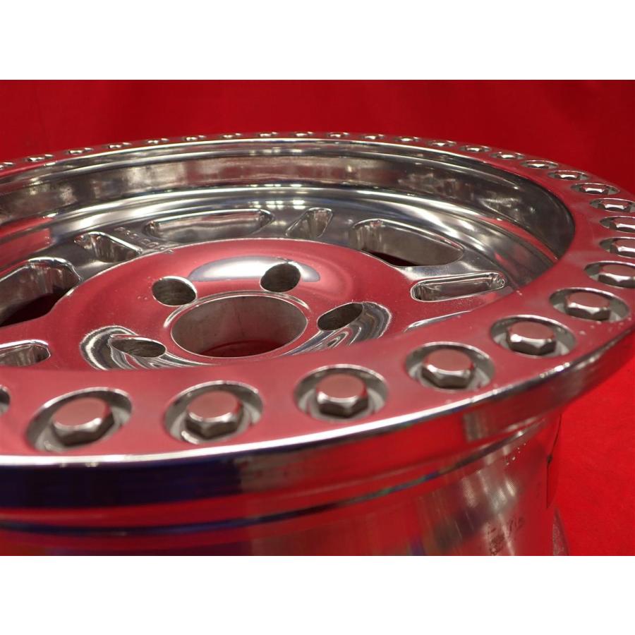 C出品 PRO COMP プロコンプ 5029 フルバフポリッシュ 中古ホイール 4本 8J 16