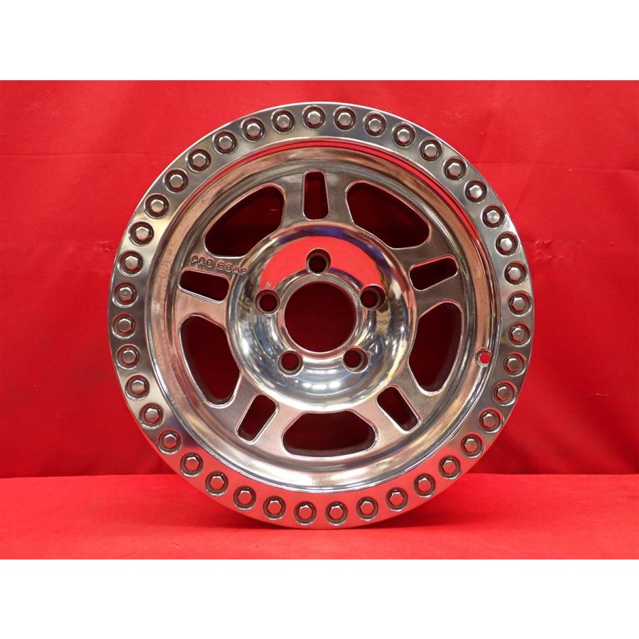 PRO COMP プロコンプ 5029 フルバフポリッシュ 中古ホイール 4本 8J 16