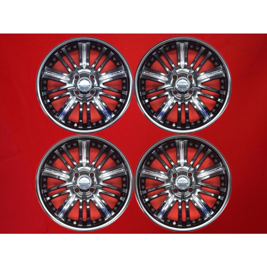 CLUBLINEA クラブリネア L368 中古ホイール 4本 5.5J 16インチ PCD100