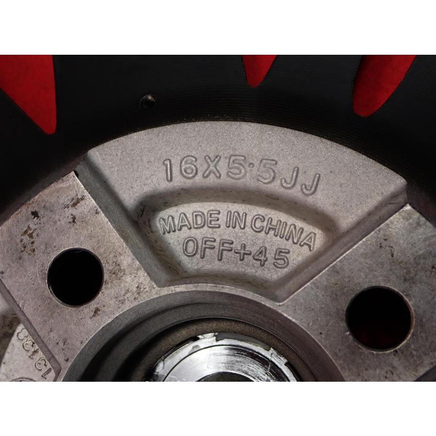 CLUBLINEA クラブリネア L368 中古ホイール 4本 5.5J 16インチ PCD100