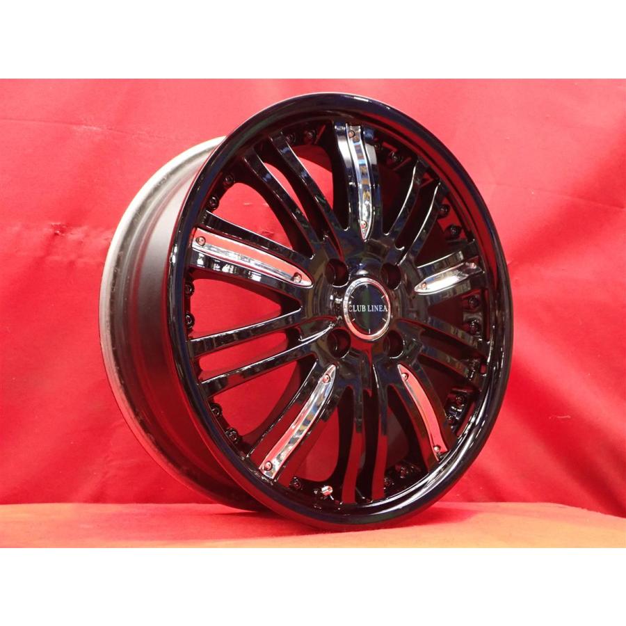 CLUBLINEA クラブリネア L368 中古ホイール 4本 5.5J 16インチ PCD100