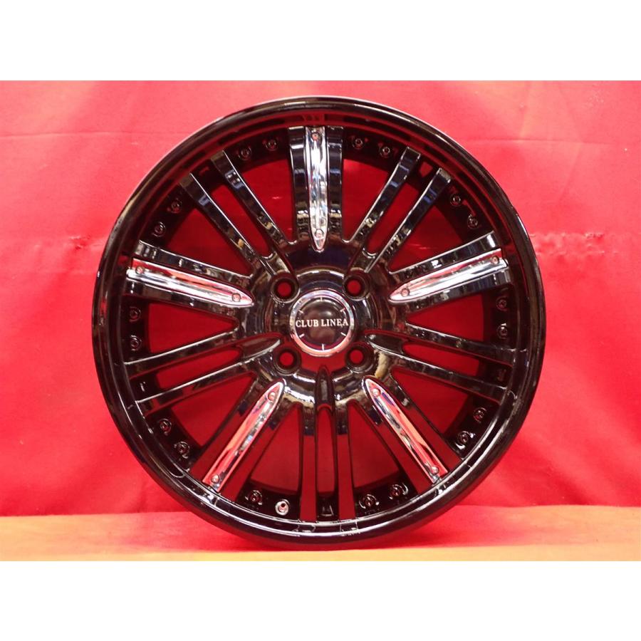CLUBLINEA クラブリネア L368 中古ホイール 4本 5.5J 16インチ PCD100