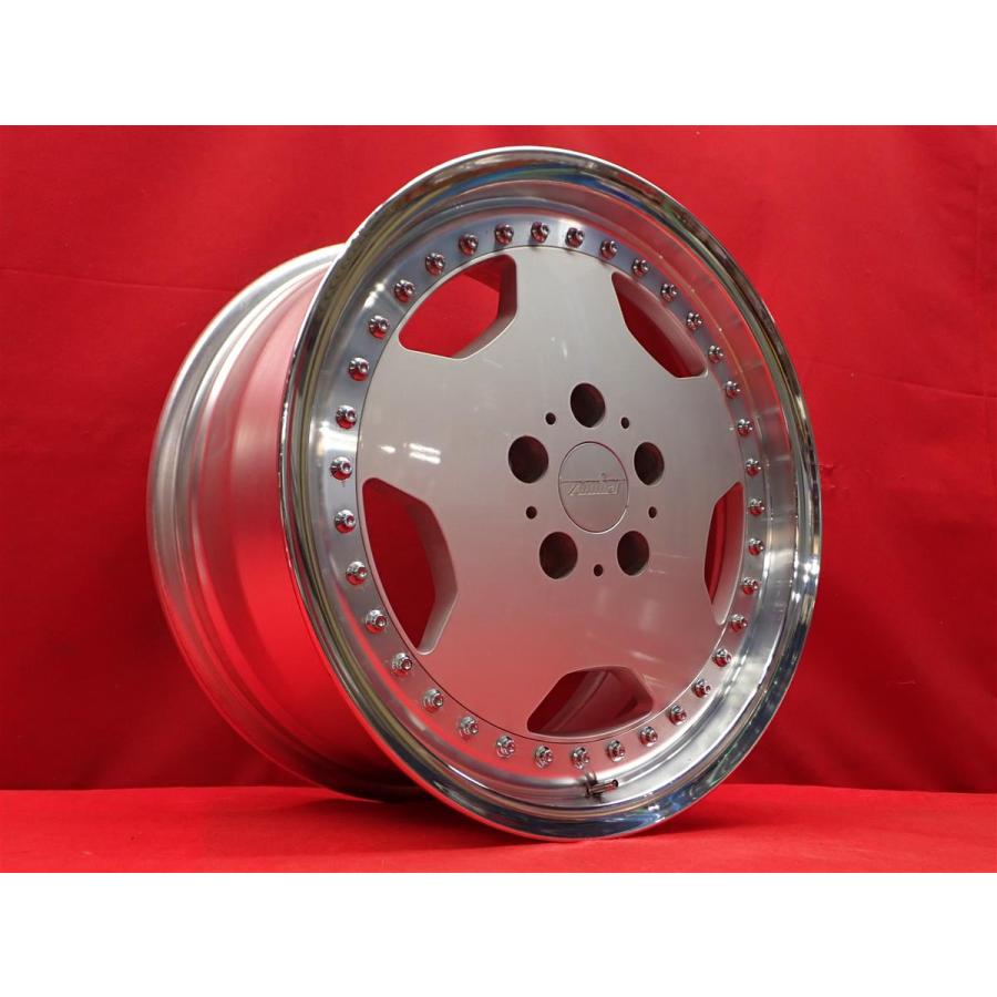 ZAUBER ザウバー ディッシュ 3P 中古ホイール 4本 7/8J 17インチ  