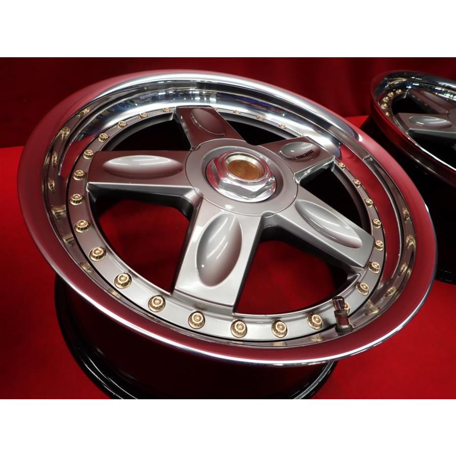 【希少】RAYS VOLK RACING AV3 レイズ ボルクレーシング 17インチ ４本 7J5HPCD100+30　(MHA411)クレジットカード QRコード決済可能 絶版 希少 RAYS レイズ VOLKRACING ボルクレーシング Gr.CV PRO 中古