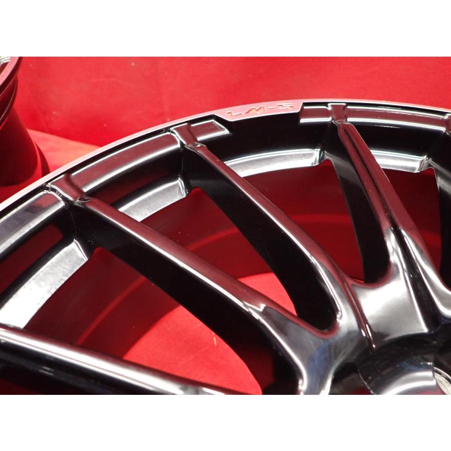 レアマイスター LehrmeisterLM-S TRENTINO15 中古ホイール 4本 8.5/9.5
