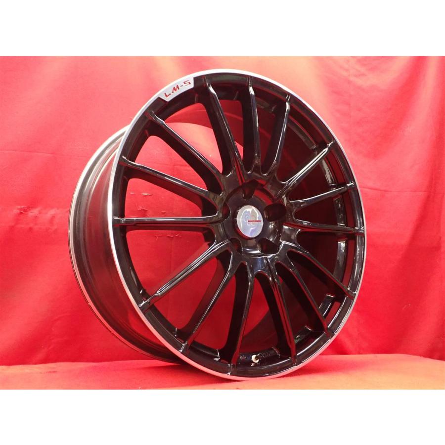 【超美品】レアマイスター　LMS　20インチ　アルミホイール　4本 レアマイスター LehrmeisterLM-S TRENTINO15 中古ホイール 4本 8.5/9.5