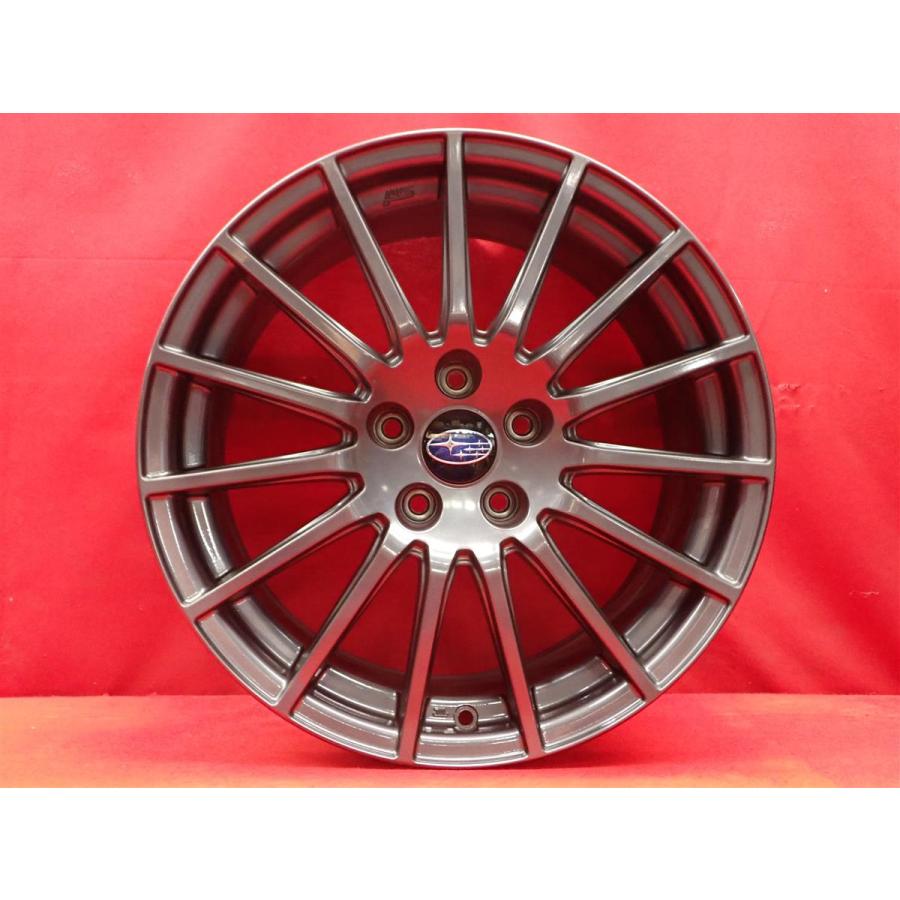 SUBARU スバル STi 15スポーク 中古ホイール 4本 8.5J 18インチ PCD114
