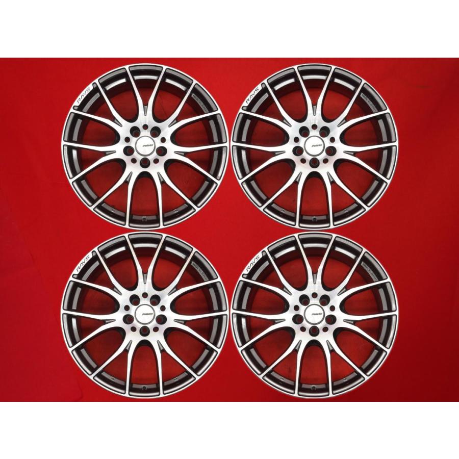 RAYS レイズ HOMURA ホムラ 2×7 中古ホイール 4本 8J 19インチ RAYS レイズ HOMURA ホムラ 2×7 中古ホイール 4本 8J 19インチ