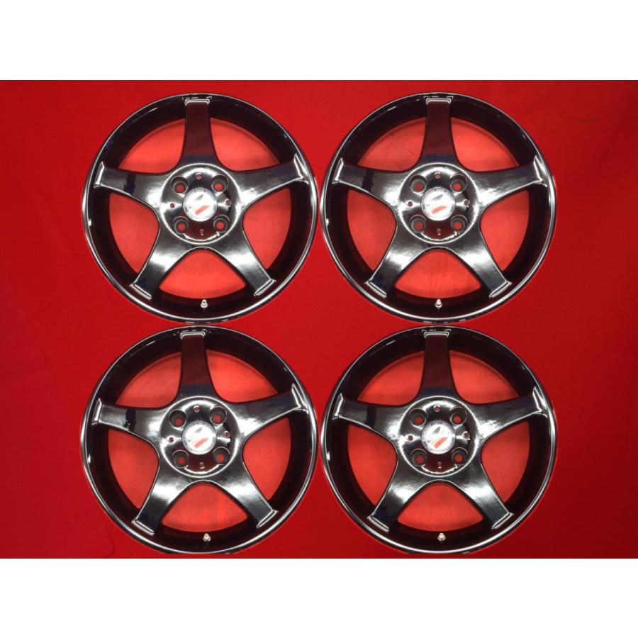 再塗装 美品 SPA インテル 中古ホイール 4本 6.5J 15インチ PCD100 4穴 