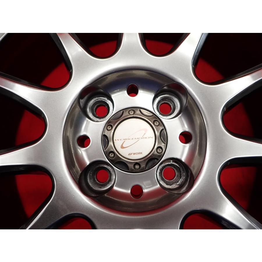 WORK ワーク エモーション 11R 中古ホイール 4本 7J 17インチ PCD100 4