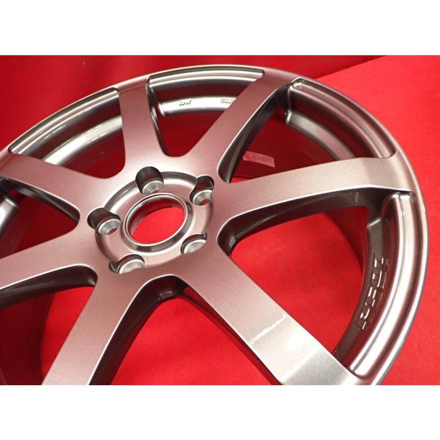 MAT製法 軽量 ENKEI エンケイ PF-07 中古ホイール 4本 7J 18インチ  