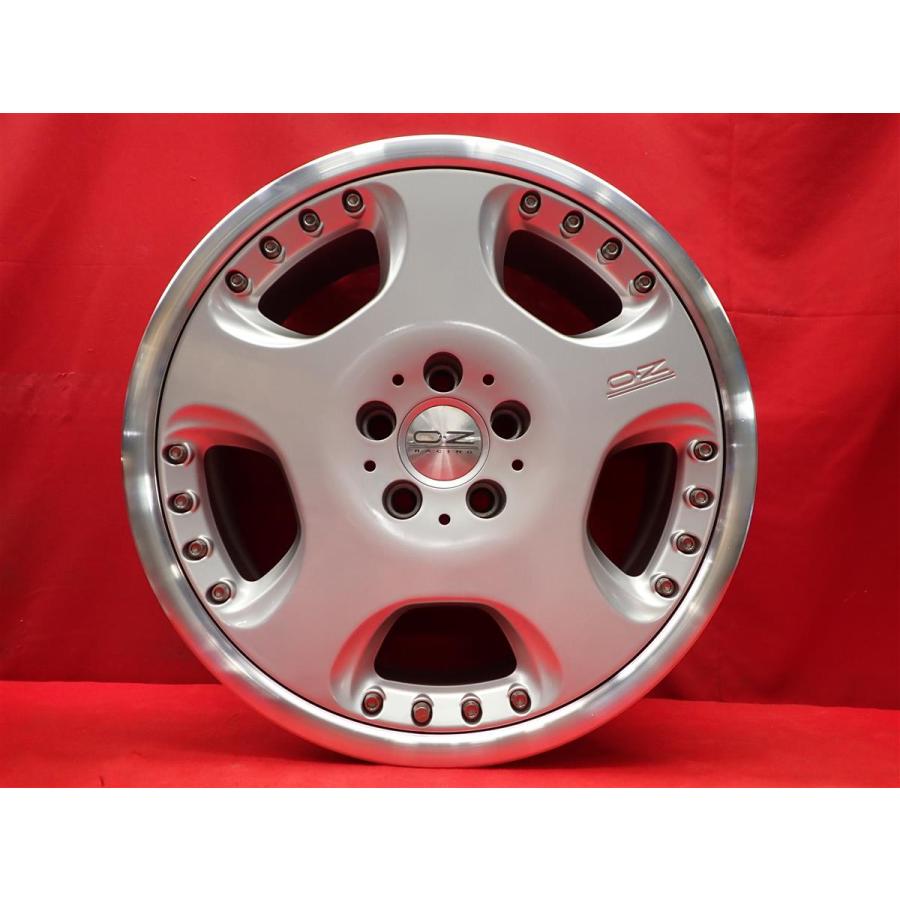 絶版 希少 OZ オペラ2 中古ホイール 4本 8/9J 18インチ PCD114.3 5穴 + 