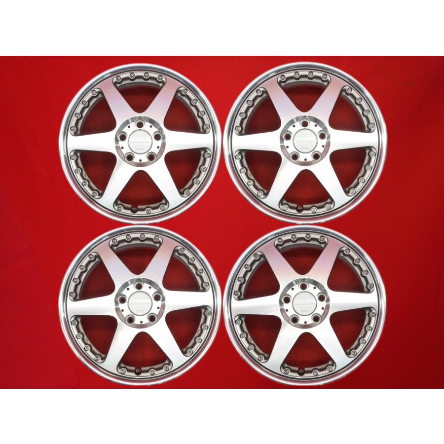 AME シャレン 18インチ 中古4本セット AME エーエムイー SHALLEN SX シャレン 中古ホイール 4本 7.5J 18