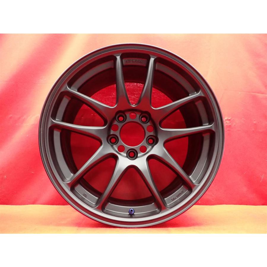 WORK ワーク エモーション CR kai 中古ホイール 4本 8/9J 17インチ 