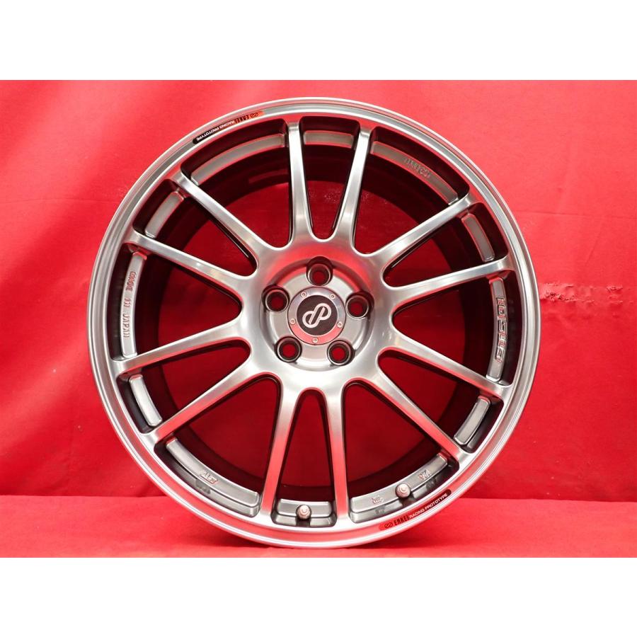 MAT製法 軽量 ENKEI エンケイ GTC-01 中古ホイール 4本 7.5J 18インチ 