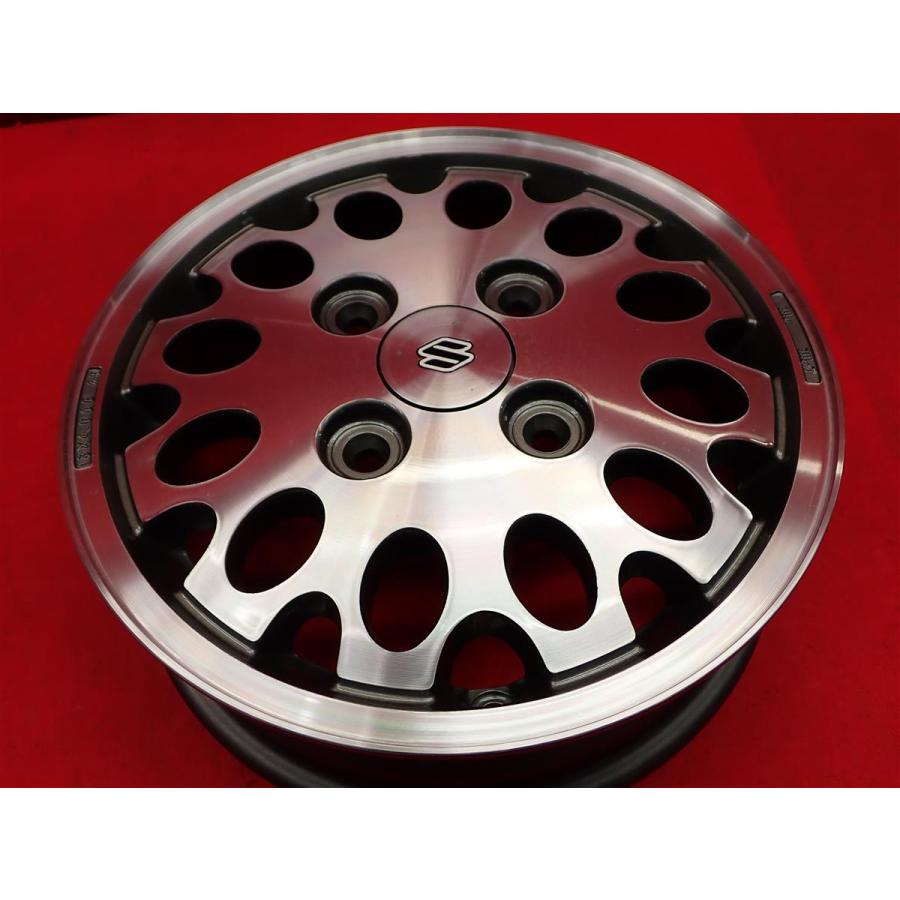 絶版 希少 SUZUKI スズキ アルトワークス 純正 中古ホイール 4本 絶版 希少 SUZUKI スズキ アルトワークス 純正 中古ホイール 4本