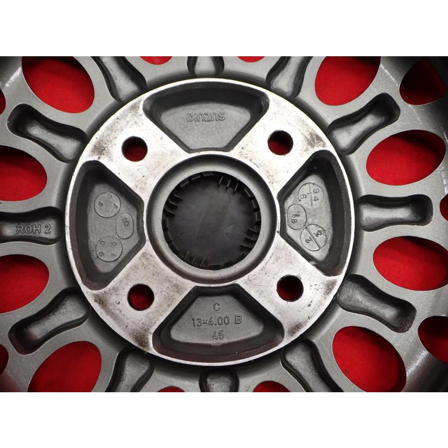 絶版 希少 SUZUKI スズキ アルトワークス 純正 中古ホイール 4本 絶版 希少 SUZUKI スズキ アルトワークス 純正 中古ホイール 4本