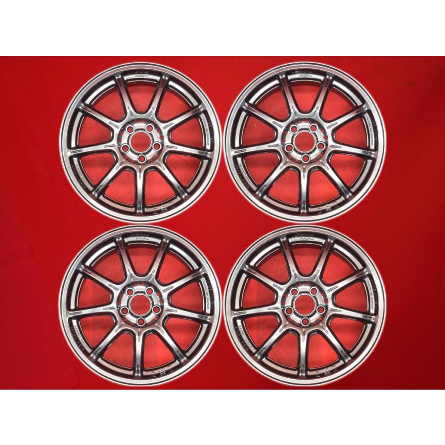 新品 未使用 軽量 RAYS レイズ グラムライツ 57G 中古ホイール 4本 7.5