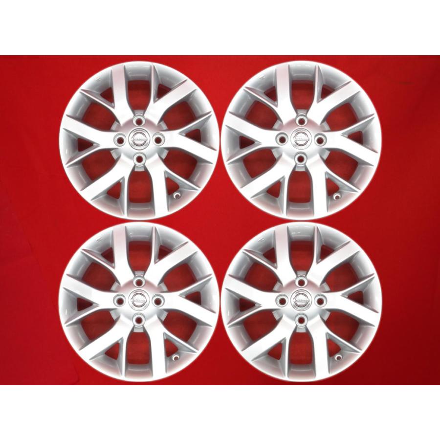 再塗装 美品 NISSAN ニッサン ノート E12 純正 中古ホイール 4本 5.5J 