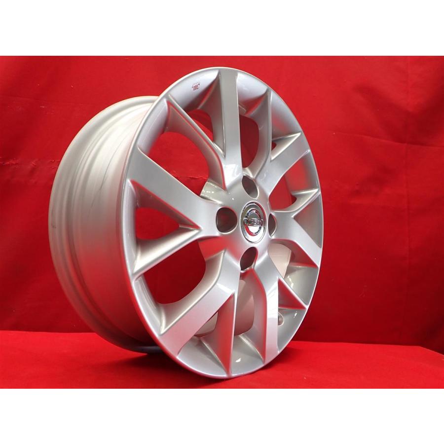 再塗装 美品 NISSAN ニッサン ノート E12 純正 中古ホイール 4本 5.5J 
