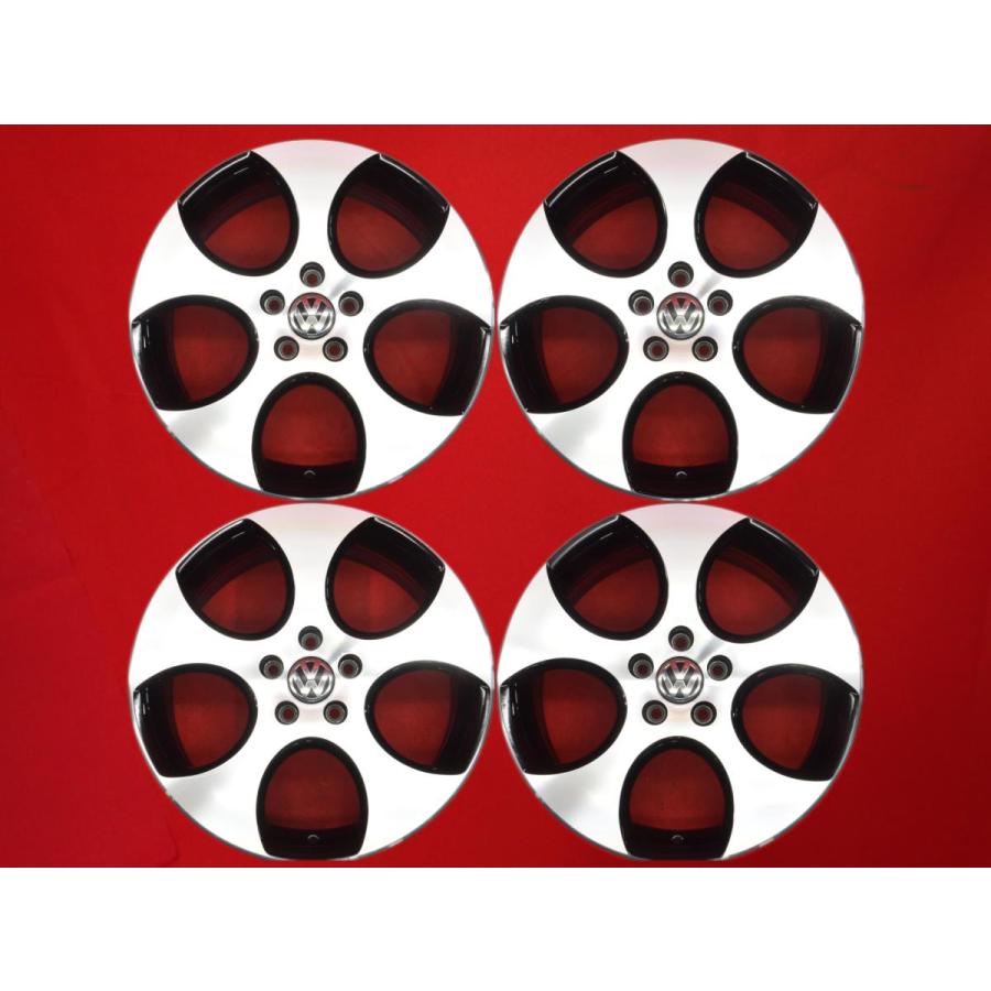 【美品】ゴルフ7.5　GTI　純正アルミホイール　18インチ　4本セット 美品】ゴルフ7.5GTI純正アルミホイール18インチ4本セット