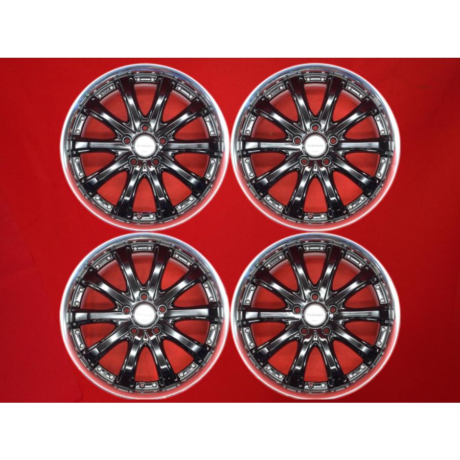 VARIANZA ヴァリアンツァ V5S-SR 中古ホイール 4本 7.5J 18インチ