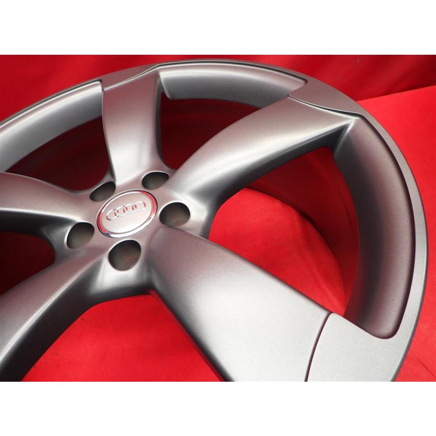 再塗装 美品 AUDI アウディ A8 4H 純正 中古ホイール 4本 9J 21 再塗装 美品 AUDI アウディ A8 4H 純正 中古ホイール 4本 9J 21