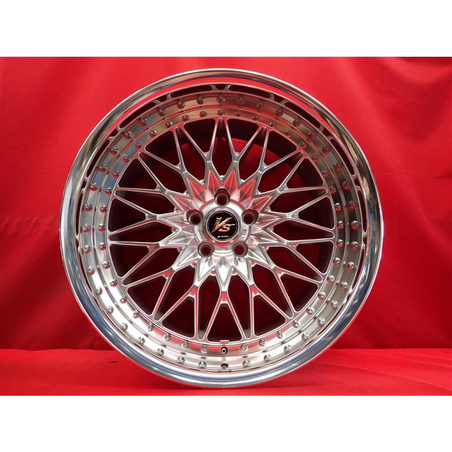 ⭐︎中古品　ワーク　VS XV 20インチホイール ４本セット⭐︎ 攻めサイズ 深リム カスタム車両におすすめ！ WORK ワーク VS XV