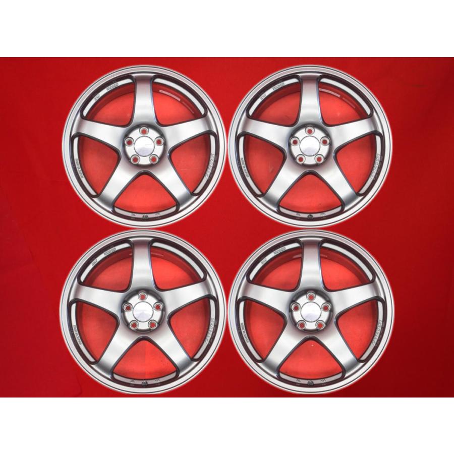 直接引取orお届け 美品 ENKEI エンケイ PF05 18インチ 共豊 エンケイ ホイール パフォーマンスライン PF05 18インチ