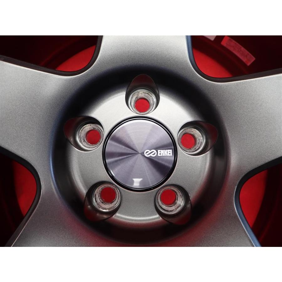 MAT製法 軽量 ENKEI エンケイ PF05 中古ホイール 4本 8.5/9J 18