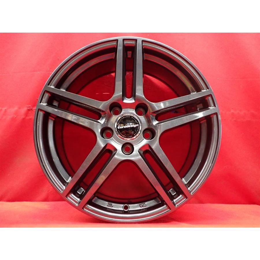 Eurodesign ユーロデザイン EIGER アイガー 中古ホイール 4本 7.5J 17