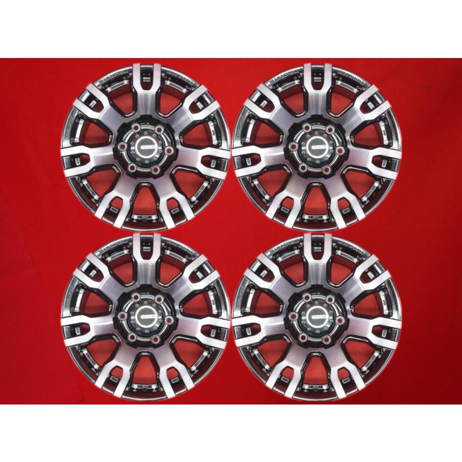 17インチ5穴 4本セットデイトナ RAYS FDX-F7 タイヤ付き TEAM DAYTONA 個人宅不可 プラド ハイラックス FJクルーザー 他 RAYS
