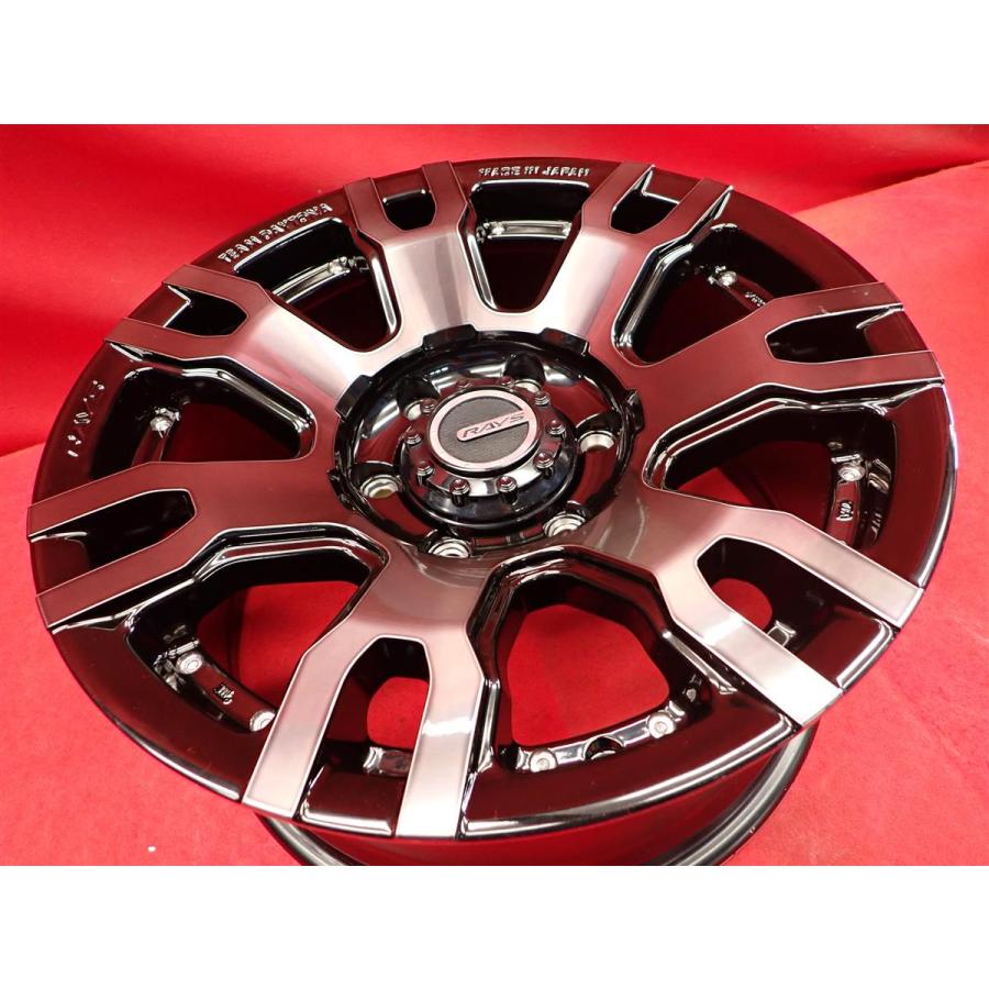 RAYS Daytona デイトナ FDX F7S 中古ホイール 4本 8J 17インチ PCD139 