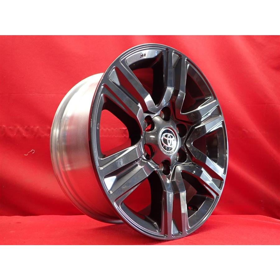 TOYOTA トヨタ ハイラックス GUN125 Z 後期 純正 中古ホイール 4本 7.5
