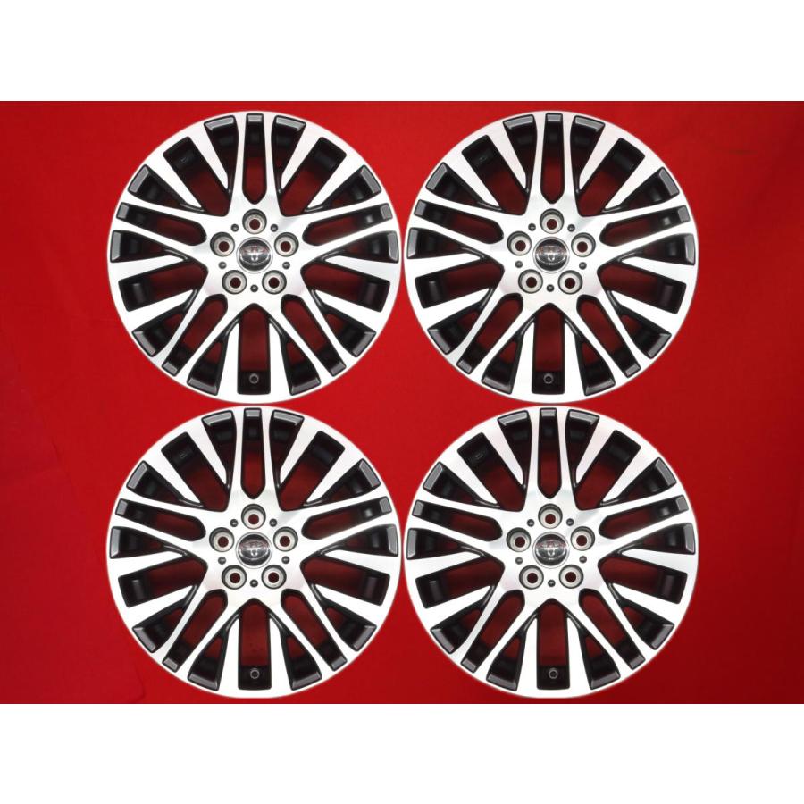 ①norix！送料無料！トヨタ 30系 アルファード純正 ホイール 4本 トヨタ 30系 アルファード 純正ホイール タイヤ 4本 18インチ